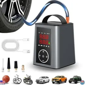 B0DTDB7MCK VISIT THE AMOOCA STORE Cordless Tire Inflator Pump