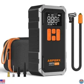 AX70 VISIT THE ASPERX STORE Cordless Tire Inflator Air