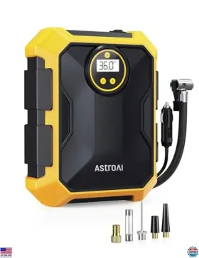 CZK-3674 VISIT THE ASTROAI STORE Tire Inflator Air Pump Led
