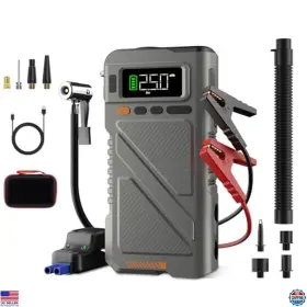 W150 VISIT THE GEENEU STORE Car Jump Starter Air Box Jumper