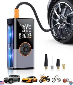 CZK-5643 VISIT THE KUXISA STORE Tire Inflator Air Pump Car