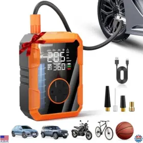 LS4012 VISIT THE LAZYSHINE STORE Air Pump Car Tire Inflator