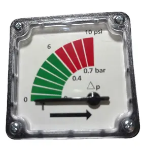 3003636790 WALKER FILTRATION Edmac Dp Gauge Wfh Filter