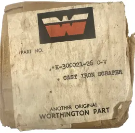 K-300021-26 WORTHINGTON COMPRESSOR Air Cast Iron Scraper Ring