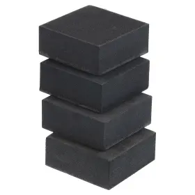 Zaplyte 767153025570 4pcs 2 Inch X 0.8 Eva Anti-vibration Pads Black