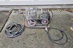 Vtg Antique Wr Brown Speedy Sprayer Paint Compressor Westinghouse Electric Motor. Fixed Price $40.00.