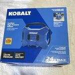 Kobalt K24hp 24v Cordless High-pressure Inflator Air Compressor 120 Psi. Fixed Price $95.00.