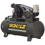 Schulz 10 Hp Stationary Air Compressor 120 Gallon Horizontal Tank. Fixed Price $4551.82.