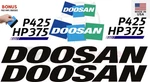 Fits Doosan Hp375 Cfm Decal Kit Air Compressor Replacement 3m Vinyl. Fixed Price $98.98.