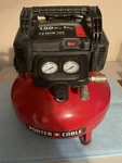 Porter-cable 6 Gallon 150 Psi 2.6 Scfm Portable Air Compressor. Fixed Price $120.00.