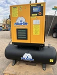 Eaton Polar Air Rotarty Screw Compressor 10hp Prv0100803 80 Gallon Tank 3ph. Fixed Price $3499.99.