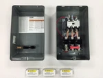 Square D Air Compressor Magnetic Starter 5hp Three Phase 208-230 Volt. Fixed Price $197.15.