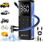 Tire Inflator Portable Air Compressor - Fast Cordless Pump For Car Tires, 15. Fixed Price $19.99.