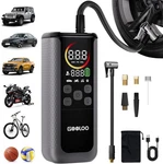 Gooloo Gt160 Dual Tire Inflator Portable Air Compressor, 4x Faster Cylinder. Fixed Price $79.99.