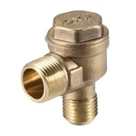 Uxcell Air Compressor Check Valve 90 Degree Male Threaded 3/8" X 1/4"(1pcs). Fixed Price $13.05.