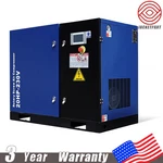 20hp Rotary Screw Air Compressor 230v 3phase 74cfm 125psi Compressed System. Fixed Price $4299.00.