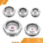 5 X Oil Sight Glass 1/4 3/8 1/2 3/4 1" Threaded Alloy Liquid Level Gauge. Fixed Price $15.18.