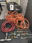 Sears Craftsman - 1 Hp Corded Air Compressor 3 Hoses & Attachments. Fixed Price $150.00.