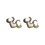 2 Pcs 3/4" Npt Elbow M8067 Fits Quincy Qgs 20-hp Maxline Piping. Fixed Price $42.95.