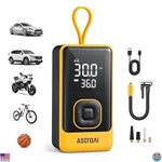 Astroai L7 Portable Air Compressor - 150psi Cordless Pump With Rapid Inflation. Fixed Price $104.98.