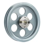 Cast Iron 8.25" Dual Groove Pulley 2 Belt A Section 4l 1-1/8" Sheave Bushing. Fixed Price $89.95.