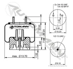 1r13140 Automann Ab1dk25e-8713 Air Spring. Fixed Price $137.77.