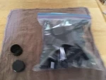 Caplugs - 1" X 0.80 Round Tubing Caps (finishing Cap) Black Ldpe 100 Pieces. Fixed Price $22.00.