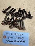 Simplicity Power Max 9020 Tractor Onan Cckb Cylinder Head Bolts. Fixed Price $23.26.