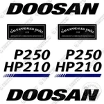 Fits Doosan P250 Hp210 Decal Kit Air Compressor - 7 Year Outdoor 3m Vinyl!. Fixed Price $124.95.