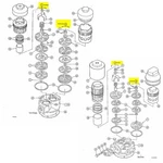 Leroi Dresser Replacement Valve Set With Gaskets For Model 660a. Fixed Price $789.36.