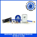 Sinister Diesel Coolant Filtration System With Wix For 1999-03 7.3l Ford. Fixed Price $229.99.