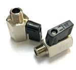 2 Pack - 132bv Rolair Mini Ball Valve 1/4" Male Pipe X Fnpt. Fixed Price $15.14.