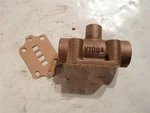 Part No. V100a Versa-matic 1/2" Brass Air Valve, Slight Water Mark. Fixed Price $104.50.