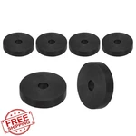 Uxcell 5pcs Rubber Spacers Pads 60mm Od 22mm Id 30mm Thick Vibration. Fixed Price $20.00.