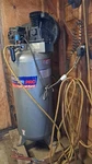 Ingersoll Rand 60 Gallon Air Compressor. Fixed Price $1400.00.