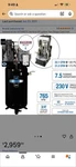 Brand New Industrial Air Vertical Compressor. Fixed Price $2200.00.