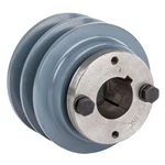 Cast Iron 3.35" Dual Groove Pulley Belt B Section 5l With 1-1/4" Sheave Bushing. Fixed Price $54.95.