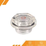 G3/4 25.7mm Male Thread Air Compressor Fittings Clear Plastic Oils Sight Glass. Fixed Price $12.25.