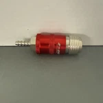 Milton 5 In 1 Universal Safety Exhaust Coupler Hose Barb 1/4". Fixed Price $10.00.