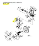 Z658 Champion Connecting Rod Assembly Air Compressor Repair Parts (also 26dk55). Fixed Price $538.52.