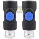 2 Pack Prevost Safety Air Plug Coupler Isi061202 3/8" Fnpt High Quality Prevo S1. Fixed Price $64.95.