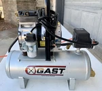 Gast 86r142-p080rt-n270x Air Compressor Tank Auto Drain Ultra Quiet Lab Dentist. Fixed Price $400.00.
