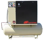 Ingersoll Rand 5 Hp Rotary Screw Air Compressor With Dryer & 80 Gallon Tank. Fixed Price $4250.00.