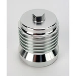 Flo Oil Filters Chrome Stainless Steel Reusable Spin-on Filter - Pcs4c. Fixed Price $125.95.