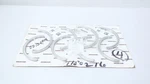 4-pair Dresser Rand 407-692-005 Compressor Labryinth Seal. Fixed Price $869.60.