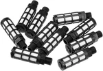 Uxcell Plastic Pneumatic Muffler Exhaust Air Line Silencer 3/8 Pt Black, 10pcs. Fixed Price $20.38.