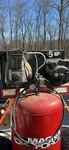 Sanborn Magna Force 5 Hp Piston Air Compressor Steel Red Tank W/ Pressure Gauge. Fixed Price $110.00.
