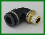 Velvac Push-lock Air Brake Fitting Dot 3/4" Tube 1/2" Npt Male 90* Elbow -2 Pc. Fixed Price $48.00.