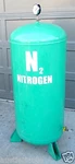 Gaseous Nitrogen Storage Tank N2 60 Gallon Tire Filling Silvan Industries Usa. Fixed Price $399.99.