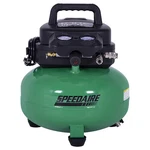 Speedaire Portable Air Compressor,oil Free,120v Ac 810ra8. Fixed Price $321.12.
